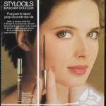 Lancôme Cosmetics 1985 Print Ad - Isabella Rosellinni