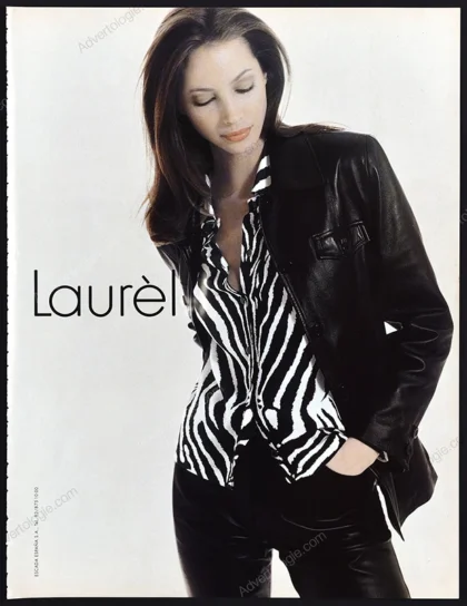 Laurèl 1996 Print Ad - Christy Turlington