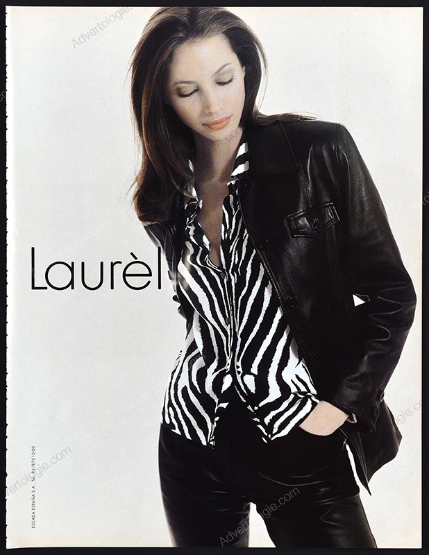 Laurèl 1996 Print Ad - Christy Turlington
