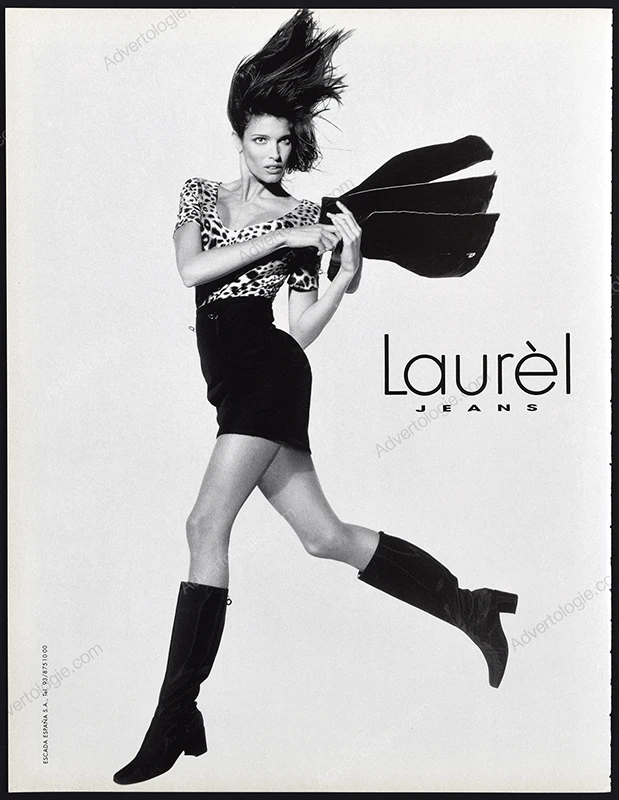 Laurèl 1998 Print Ad - Stephanie Seymour