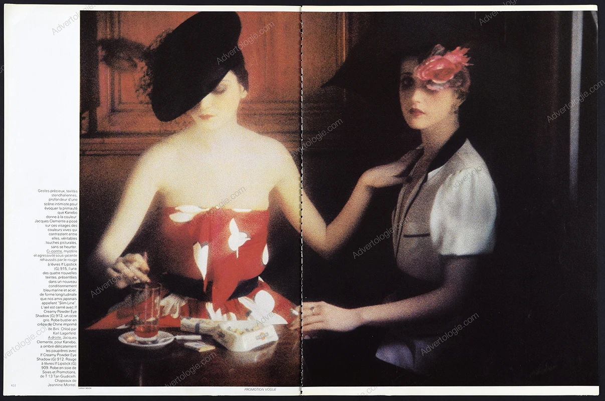 "L'Exaltation de la Couleur" 1979 6-Page Editorial - Sarah Moon