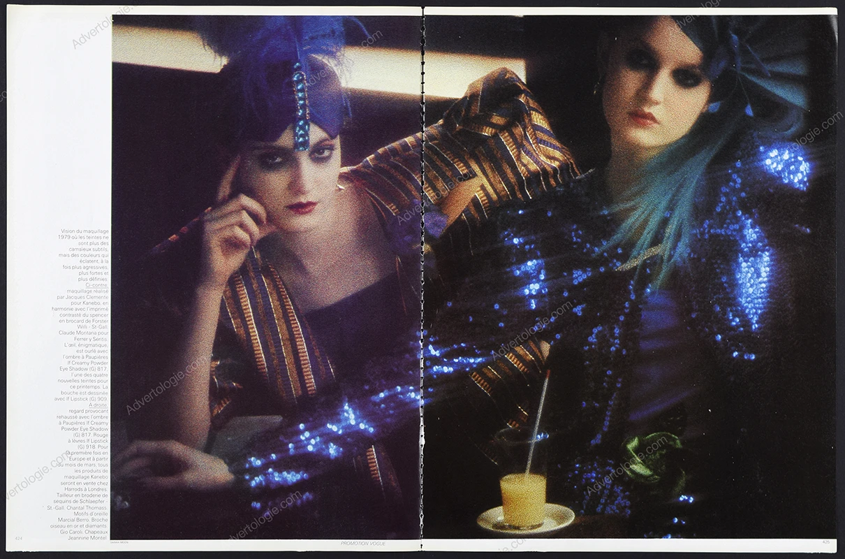 "L'Exaltation de la Couleur" 1979 6-Page Editorial - Sarah Moon