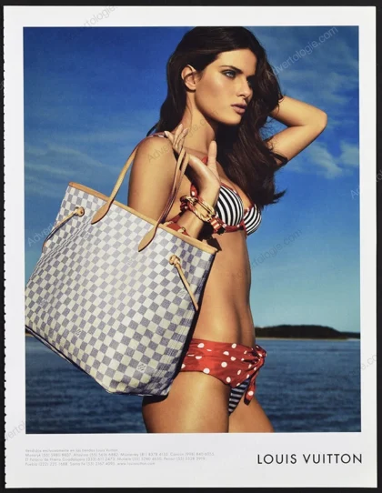 Louis Vuitton Cruise 2009 Print Ad - Isabeli Fontana