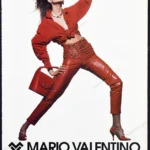 Mario Valentino 1992 Print Ad - Ingrid Seynhaeve