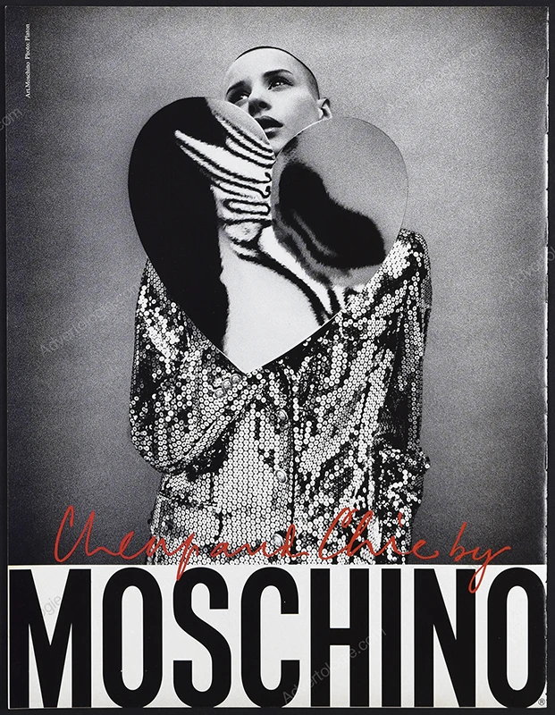 Moschino Cheap and Chic 1996 Print Ad - Platon
