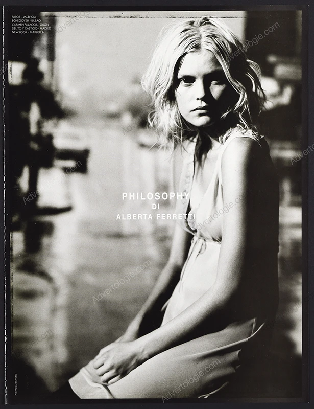 Philosophy di Alberta Ferretti 2000 Print Ad - Paolo Roversi