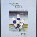 Piaget Watches 1985 Print Ad