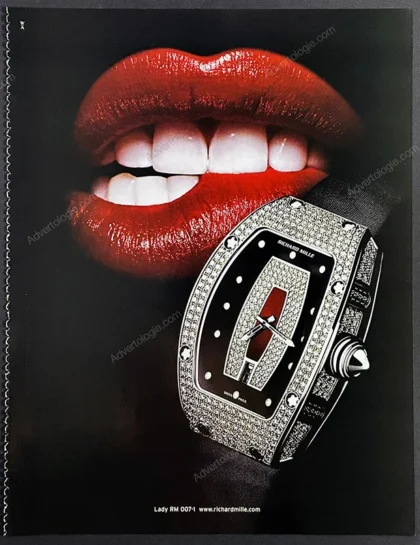Richard Mille Lady RM 007-1 Watch 2005 Print Ad