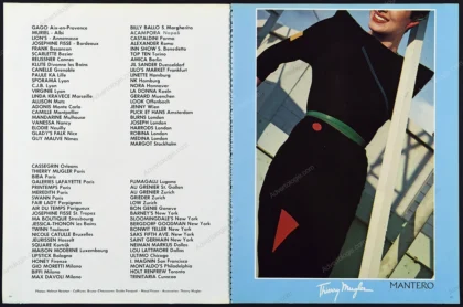 Thierry Mugler 1979 10-Page Advertorial - Helmut Newton