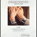 Van Cleef & Arpels Concord Watches 1977 Print Ad
