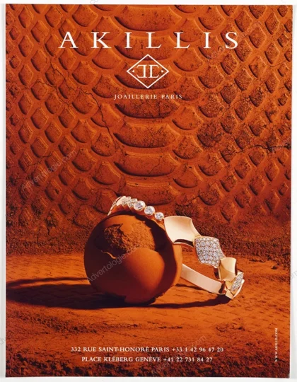 Akillis Jewelry 2016 Print Ad