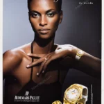 Audermans Piguet Watches 2004 Print Ad - Liya Kebede