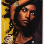 Audermans Piguet Watches 2007 Print Ad - Yasmin Warsame