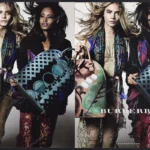 Burberry 2014 Print Ad - Cara Delevingne, Malaika Firth, Mario Testino