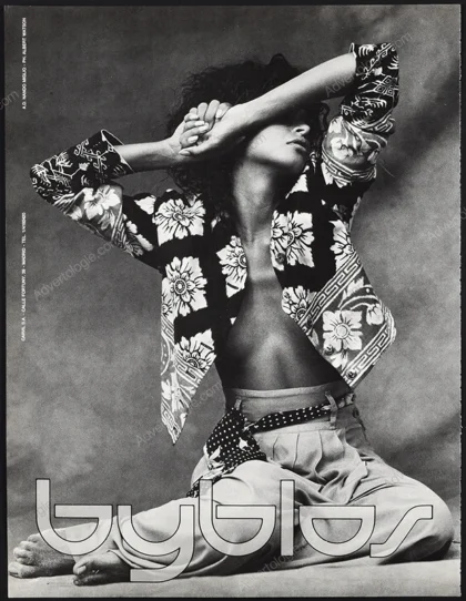 Byblos 1989 Print Ad - Albert Watson