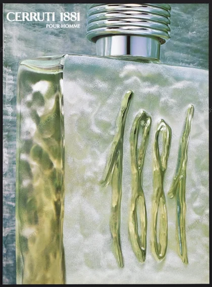 Cerruti 1881 Pour Homme Perfume 2001 Print Ad