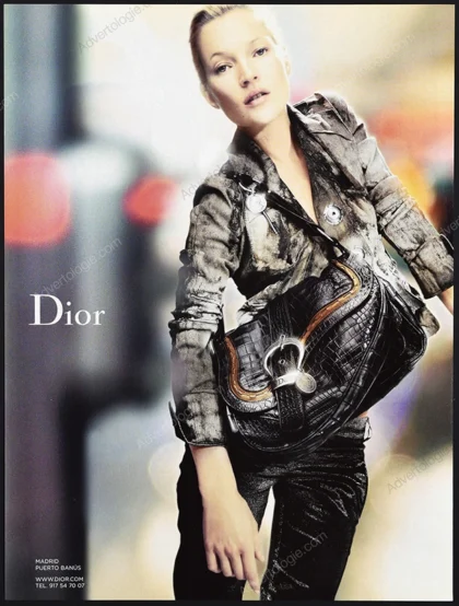 Christian Dior 2006 Print Ad - Kate Moss, Nick Knight