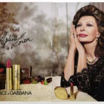 Dolce & Gabbana Sophia Loren No.1 Lipstick 2016 Print Ad