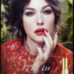 Dolce & Gabbana Red 620 Lipstick 2014 Print Ad - Monica Bellucci