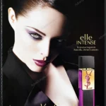 Elle Intense Yves Saint Laurent Perfume 2008 Print Ad - Coco Rocha