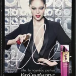 Elle Yves Saint Laurent Perfume 2008 Print Ad - Coco Rocha