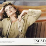 Escada Margaretha Ley 1996 Print Ad - Paulina Porizkova