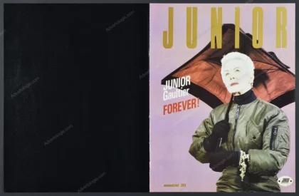 Gaultier Junior 1988 Print Ad