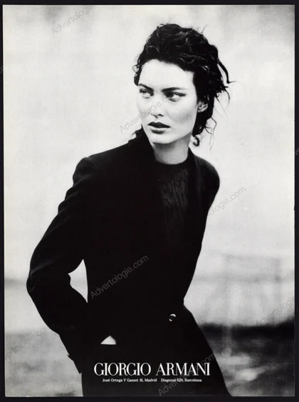 Giorgio Armani 1998 - Shalom Harlow, Paolo Roversi
