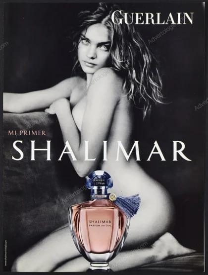 Shalimar Guerlain Perfume 2011 Print Ad - Natalia Vodianova, Paolo Roversi