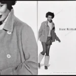 Isaac Mizrahi 1994 Print Ad - Shalom Harlow