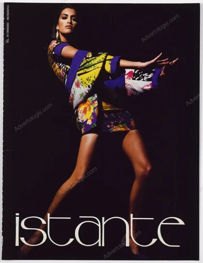 Istante 1991 Print Ad - Yasmeen Ghauri