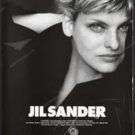 Jil Sander 1994 Print Ad - Linda Evangelista, Peter Lindbergh