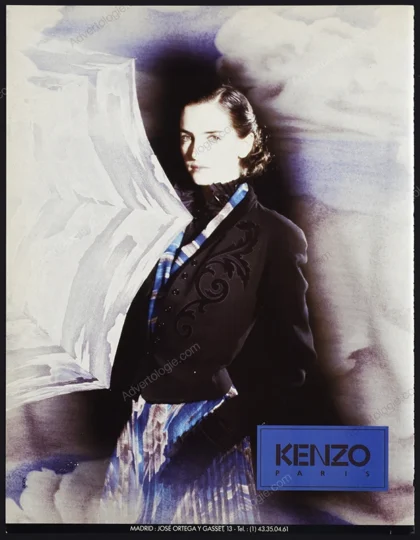 Kenzo 1988 Print Ad