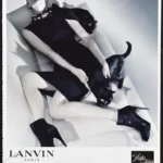 Lanvin 2009 Print Ad - Kristen McMenamy