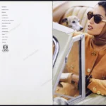 Loewe 1992 Print Ad - Yasmeen Ghauri, Peter Lindbergh