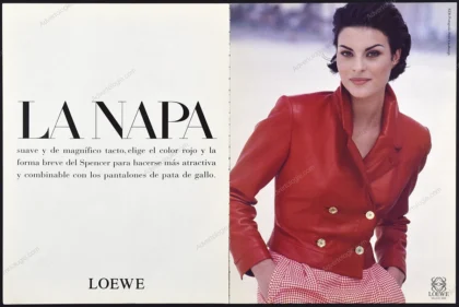 Loewe 1992 Print Ad - Peter Lindbergh