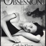 Obsession Calvin Klein Perfume 1996 Print Ad - Kate Moss