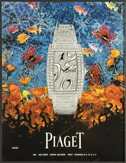 Piaget Jewelry & Watches 2005 7-Page Print Ad - Pierre et Guilles