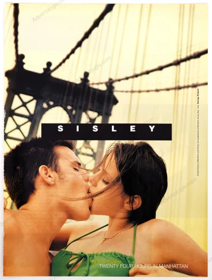 Sisley 1997 3-Page Print Ad