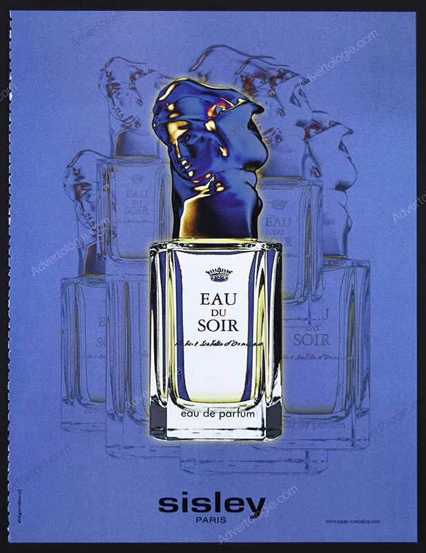Eau du Soir Sisley Perfume 2003 Print Ad