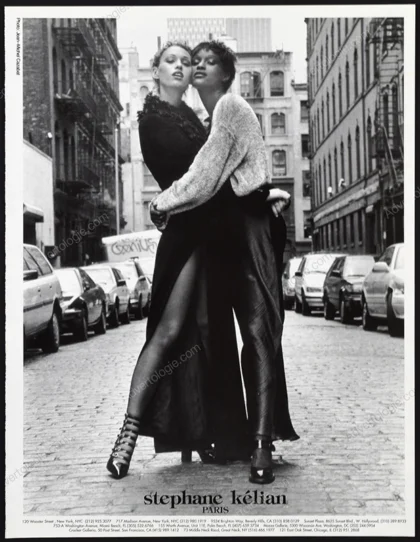 Stephane Kélian 1994 Print Ad - Jean-Michel Cazabat