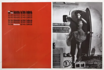 "The New Dimension" 2005 18-Page Editorial - Jessica Stam, Peter Lindbergh