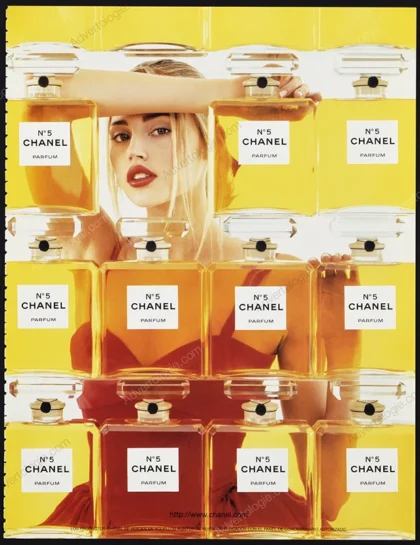 Chanel N°5 Perfume 1998 Print Ad - Estella Warren, Jean-Paul Goude
