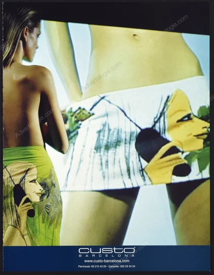 Custo Barcelona 2001 Print Ad