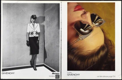Givenchy 1979 13-Page Advertorial - Carol Collins-Miles
