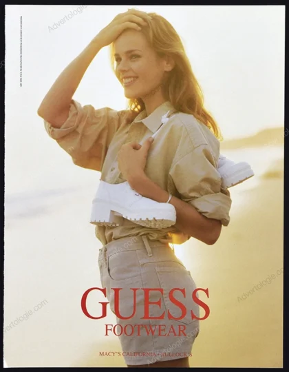 Guess Footwear 1994 Print Ad