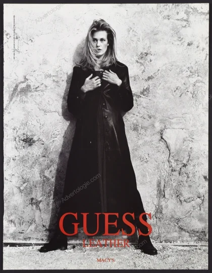 Guess Leather 1994 Print Ad