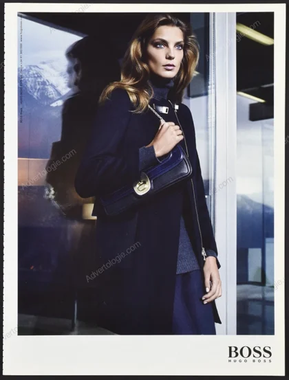 Hugo Boss FW 2011 Print Ad - Daria Werbowy, Mario Sorrenti