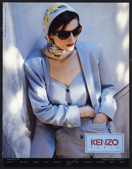 Kenzo 1991 Print Ad - Sam Gold
