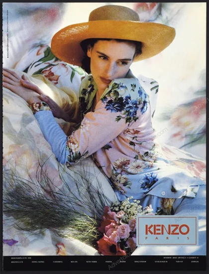 Kenzo 1991 Print Ad - Sam Gold